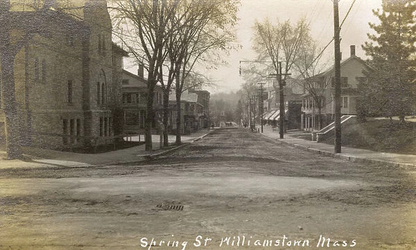 Spring Street, Williamstown, Massachusetts, USA