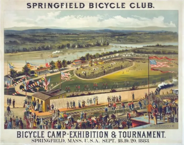 Framed Print : Springfield Bicycle Club--Bicycle Camp-Exhibition & Tourname Framed Print : Springfield Bicycle Club--Bicycle Camp-Exhibition & Tourname