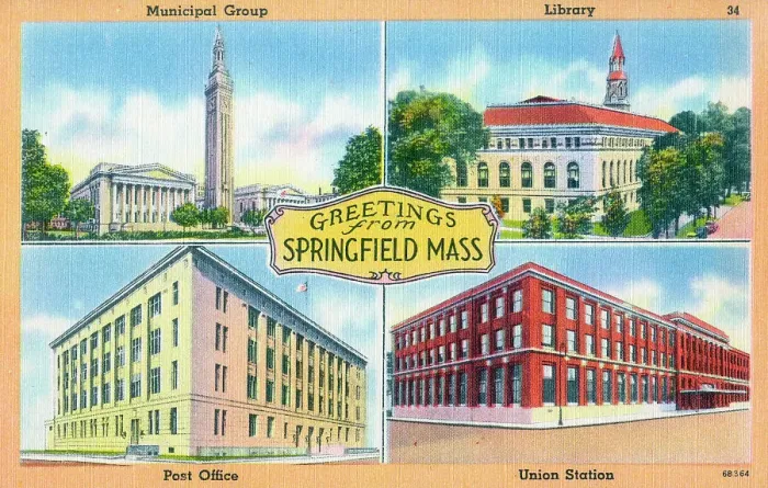 Framed Print : Springfield, Massachusetts, USA Framed Print : Springfield, Massachusetts, USA