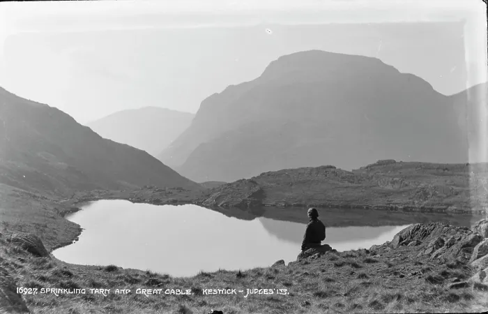 Framed Print : Sprinkling Tarn and Great Gable