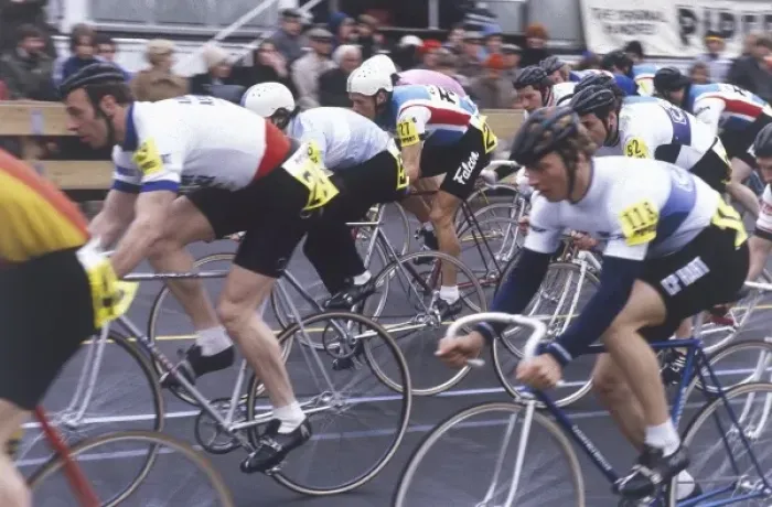 Framed Print : Sprint Cyclists Framed Print : Sprint Cyclists