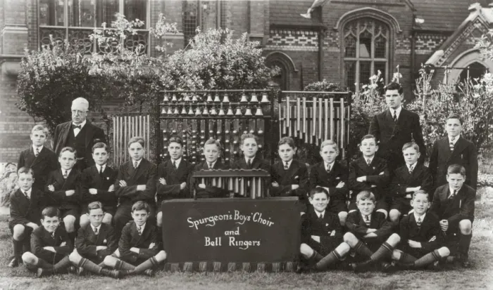 Framed Print : Spurgeons Orphanage, Stockwell - Choir & Bell-ringers Framed Print : Spurgeons Orphanage, Stockwell - Choir & Bell-ringers