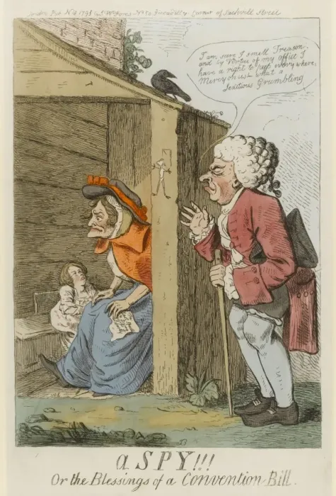 Framed Print : A Spy!!! Or the Blessings of a Convention Bill Framed Print : A Spy!!! Or the Blessings of a Convention Bill