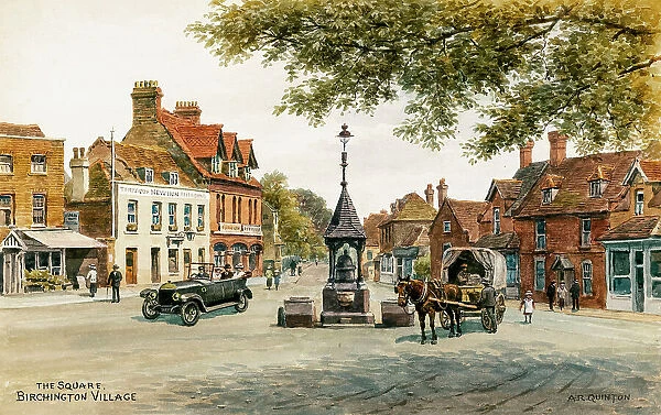 The Square, Birchington village, Kent