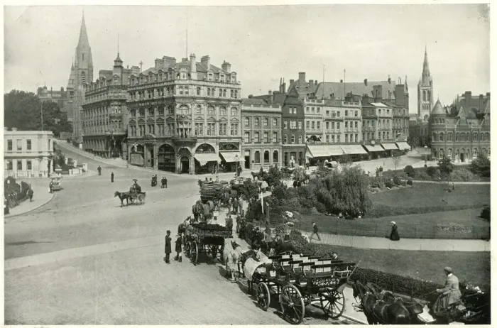Framed Print : The Square, Bournemouth, Dorset Framed Print : The Square, Bournemouth, Dorset