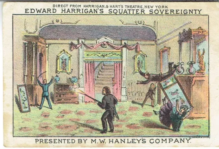 Framed Print : Squatter Sovereignty by Edward Harrigan Framed Print : Squatter Sovereignty by Edward Harrigan