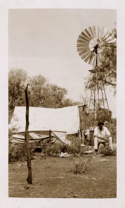 Framed Print : Squatters camp, Winton, Queensland, Australia Framed Print : Squatters camp, Winton, Queensland, Australia