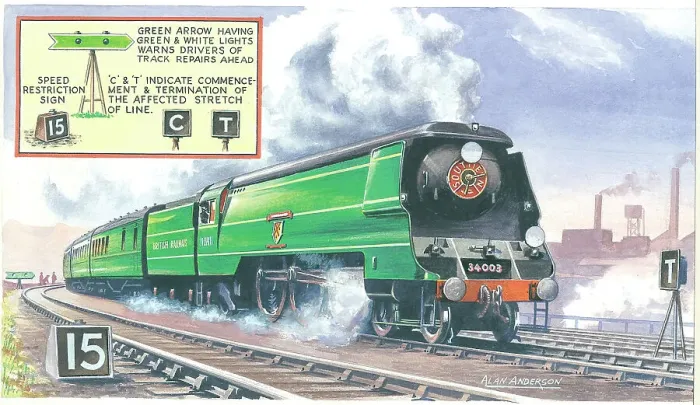 Framed Print : SR West Country Class No 34003 ?Plymouth? hauling Framed Print : SR West Country Class No 34003 ?Plymouth? hauling