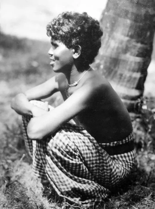 Framed Print : Sri Lanka boy in the 1920s Framed Print : Sri Lanka boy in the 1920s