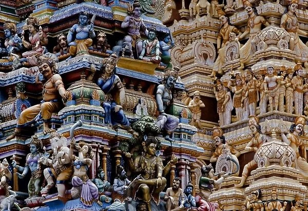 SRI LANKA. Matale. Hindu Temple of Sri Muthumariamman