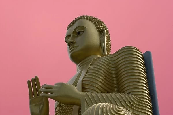 SRI LANKA. Mihintale. Sitting Buddha