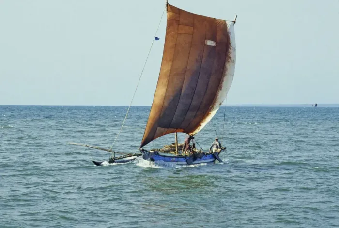 Framed Print : Sri Lankan outrigger boats - 2 Framed Print : Sri Lankan outrigger boats - 2