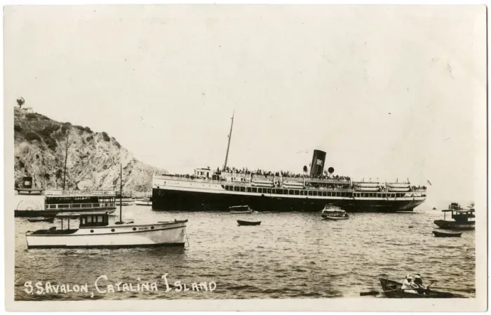 Framed Print : SS Avalon, Santa Catalina Island, California, USA Framed Print : SS Avalon, Santa Catalina Island, California, USA