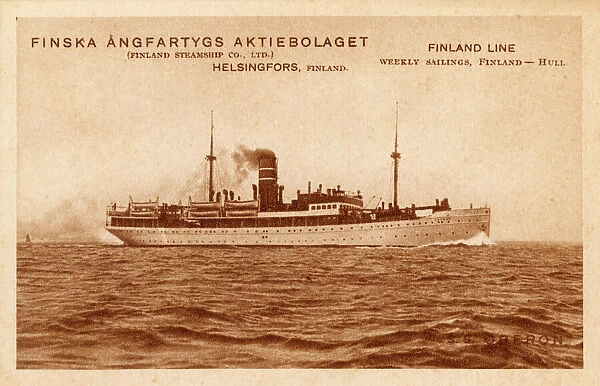 SS Oberon - Finland Steamship Company
