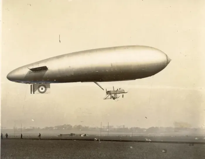 Framed Print : SS31 at Kingsnorth Airship Station on the Isle of Grain Framed Print : SS31 at Kingsnorth Airship Station on the Isle of Grain