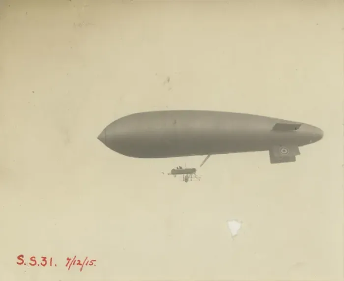 Framed Print : SS31 at Kingsnorth Airship Station on the Isle of Grain Framed Print : SS31 at Kingsnorth Airship Station on the Isle of Grain