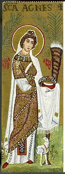 St Agnes  /  Mosaic  /  Ravenna