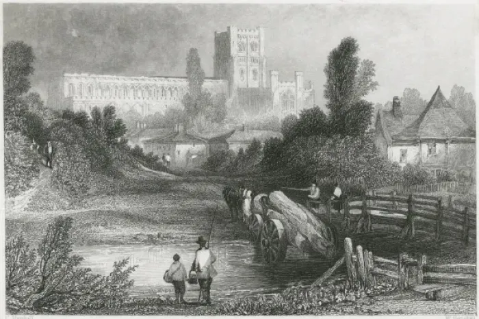 Framed Print : St Albans, Hertfordshire Framed Print : St Albans, Hertfordshire