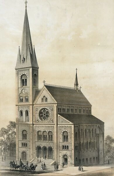 St. Alphonsus church New York, south fifth avenue near canal