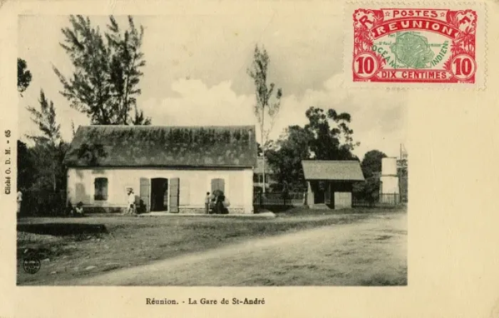 Framed Print : St Andre Station - Island of Reunion - Indian Ocean