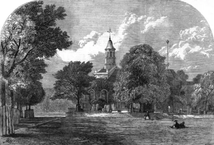 Framed Print : St. Annes Church, Kew Framed Print : St. Annes Church, Kew