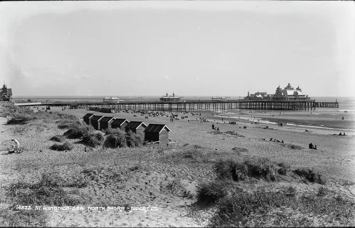 Framed Print : St. Anne's on Sea, North Shore