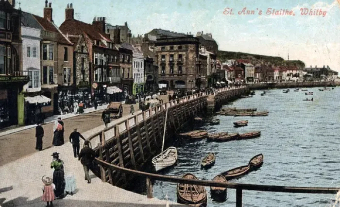 Framed Print : St Annes Staithe, Whitby, Yorkshire Framed Print : St Annes Staithe, Whitby, Yorkshire