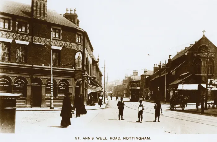 Framed Print : St Anns Well Road, Nottingham Framed Print : St Anns Well Road, Nottingham