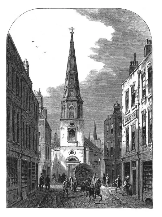 Framed Print : St Antholins church