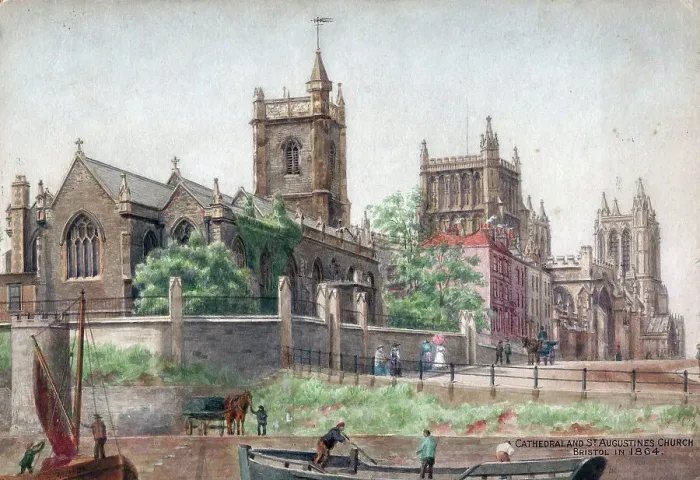Framed Print : St Augustine's Church and Cathedral, Bristol Framed Print : St Augustine's Church and Cathedral, Bristol