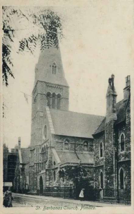 Framed Print : St Barnabus, Pimlico, London Framed Print : St Barnabus, Pimlico, London