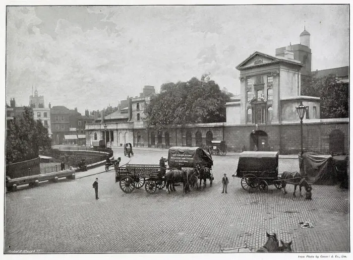 Framed Print : St. Bartholomew Hospital Framed Print : St. Bartholomew Hospital