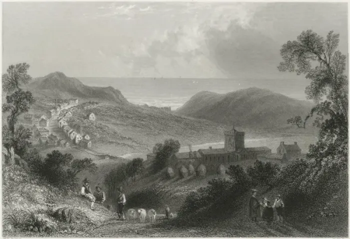 Framed Print : St Bees College, Cumbria