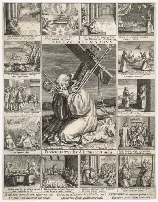 Framed Print : St Bernard of Clairvaux Framed Print : St Bernard of Clairvaux