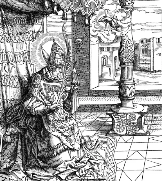 Framed Print : St Boniface / Bishop Framed Print : St Boniface / Bishop