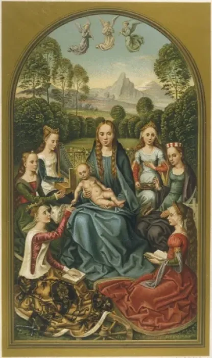 Framed Print : St Catherine of Siena Framed Print : St Catherine of Siena