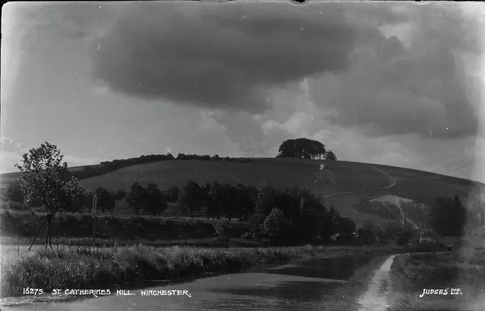 Framed Print : St. Catherine's Hill, Winchester Framed Print : St. Catherine's Hill, Winchester