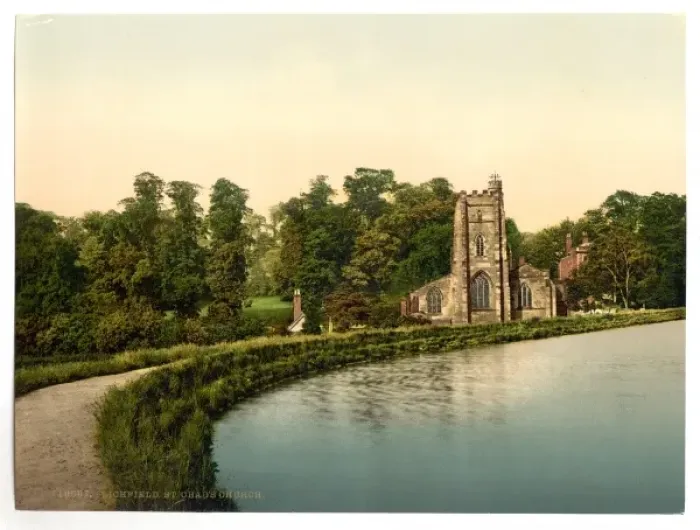 Framed Print : St. Chads Church, Lichfield, England Framed Print : St. Chads Church, Lichfield, England