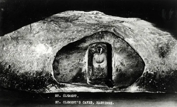 Framed Print : St Clement, St Clement's Caves, Hastings, Sussex Framed Print : St Clement, St Clement's Caves, Hastings, Sussex