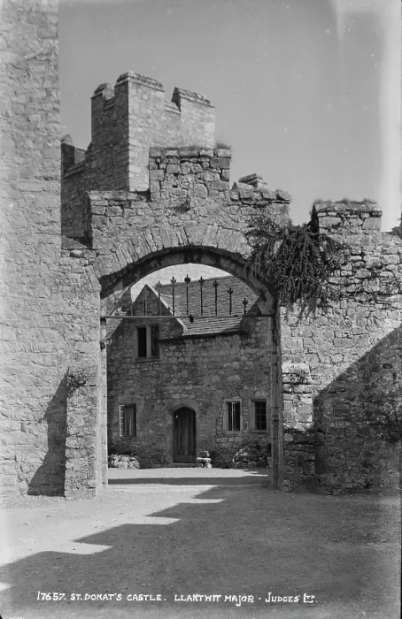 Framed Print : St. Donat's Castle Framed Print : St. Donat's Castle