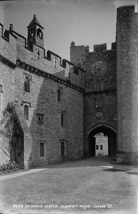 Framed Print : St. Donat's Castle Framed Print : St. Donat's Castle