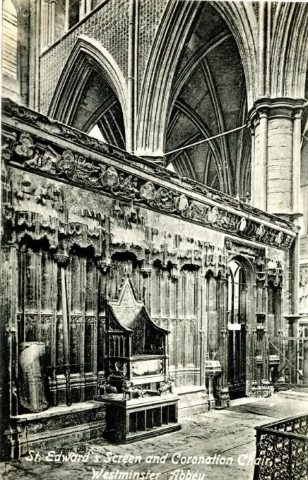 Framed Print : St Edwards Screen, Coronation Chair, Westminster Abbey Framed Print : St Edwards Screen, Coronation Chair, Westminster Abbey