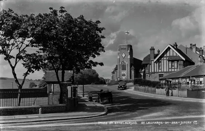 Framed Print : St. Ethelburgas Church in St. Leonards-on-Sea Framed Print : St. Ethelburgas Church in St. Leonards-on-Sea