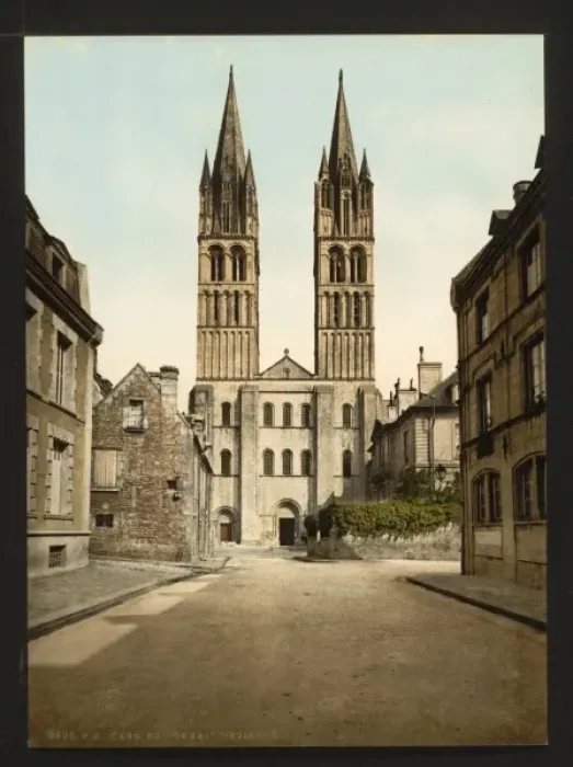 Framed Print : St. Etienne church, Caen, France Framed Print : St. Etienne church, Caen, France