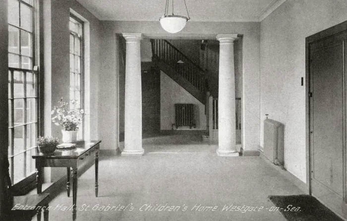Framed Print : St Gabriels Childrens Home, Westgate-on-Sea - Hallway Framed Print : St Gabriels Childrens Home, Westgate-on-Sea - Hallway