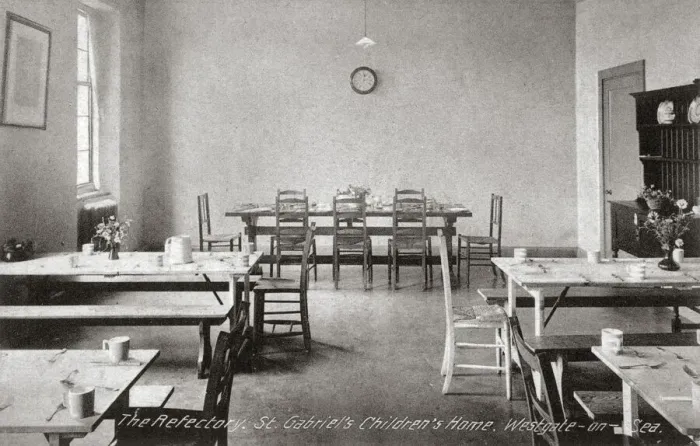 Framed Print : St Gabriels Childrens Home, Westgate-on-Sea - Refectory Framed Print : St Gabriels Childrens Home, Westgate-on-Sea - Refectory