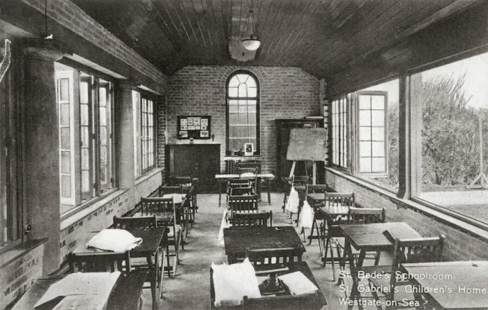 Framed Print : St Gabriels Childrens Home, Westgate-on-Sea - Schoolroom Framed Print : St Gabriels Childrens Home, Westgate-on-Sea - Schoolroom
