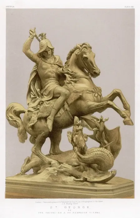 Framed Print : St George (Sculpture) Framed Print : St George (Sculpture)
