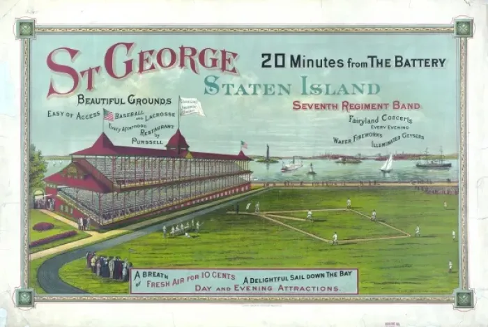 Framed Print : St George Staten Island 20 minutes from the Battery Framed Print : St George Staten Island 20 minutes from the Battery