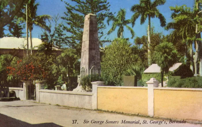 Framed Print : St. Georges, Bermuda - Sir George Somers Memorial Framed Print : St. Georges, Bermuda - Sir George Somers Memorial